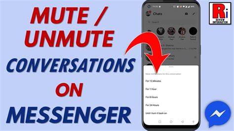 how to unmute someone on messenger video call
